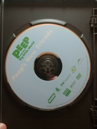 Peep And Big Wide World: Peep ' s Friends - DVD - VG - RARE 2