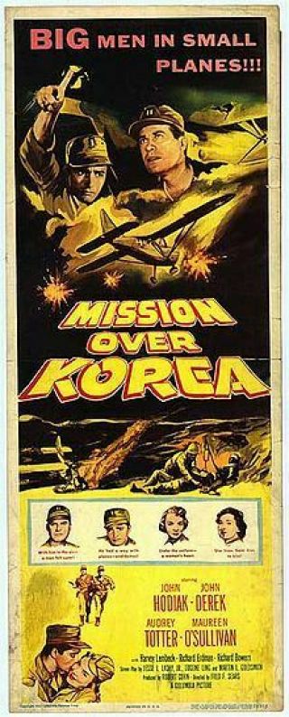 Rare 16mm Feature: Mission Over Korea (john Hodiak - John Derek - Maureen O 