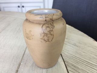 Vintage Medova stoneware cream pot 3