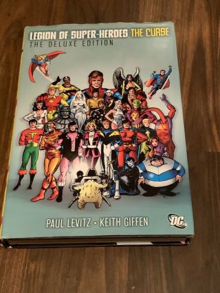 Legion Of Superheroes The Curse Deluxe Edition Rare Out Of Print