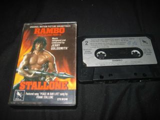 Rambo / First Blood Part Ii - Soundtrack Cassette Tape Rare