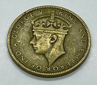 Jamaica Jamaican Coin Rare 1940 One Penny George Vi King And Emperor Of India