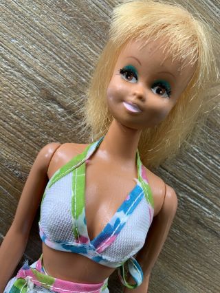 Vintage 1970s Mego Maddie Mod Fashion Blonde Princess Grace Doll