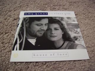 Amy Grant & Vince Gill - House Of Love Remix Cd Rare 4 Versions 1994 A&m