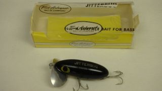 Vintage Fred Arbogast Jitterbug Fishing Lure 3/8 Oz 600 02