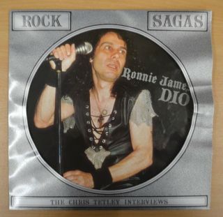 Rare Owned By Ian Gillan Rock Sagas Ronnie James Dio 1988 Ct1007 12 " Nr