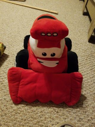 Case Ih Plush Pillow Pet Red Combine Tractor Rare