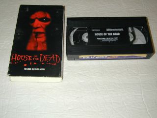 House Of The Dead 2004 Artisan Pictures Vhs Rare,  Htf,  Oop