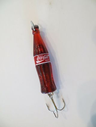 Custom Coca Cola Bottle Fishing Lure - 2 1/2 Inch - Coke