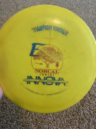 Rare - Innova Champion Edition Ce Eagle - 174g - Yellow Early Run -
