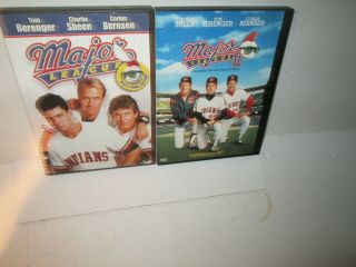 Major League 1 & 2 Rare Comedy Dvd Baseball Charlie Sheen Tom Berenger 