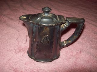 Rare Vintage Reed & Barton Hotel Gibson Silver Soldered Creamer Pitcher