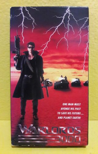 Warlords 3000 - Vhs Jay Roberts Denise Marie Duff Rare Htf