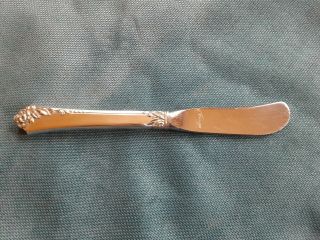 Oneida Damask Rose Sterling Silver Butter Knife For Place Setting