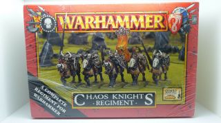 Warhammer Fantasy Wfb Chaos Knights Regiment Rare Oldhammer Sw Oop Mib