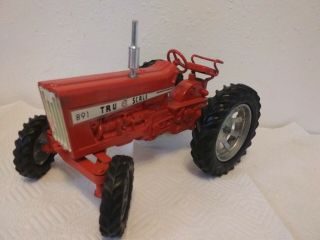 Rare Vintage 1/16 Scale Tru - Scale 891 W/fwa Tractor (body Has Been Repainted)