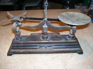 Antique Henry Troemner Pharmacy Apothecary Scale