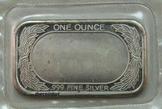 1 oz.  Confederate Flag.  999 Fine Silver Art Bar Vary Rare Hard Find C5195 2
