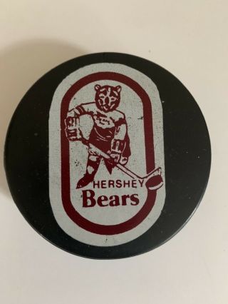 Vintage Hershey Bears Ahl Hockey Puck - Rare