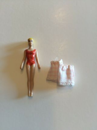 Vintage Mattel Barbie Skipper Doll 1913 Me N My Doll Mini Doll With Skirt