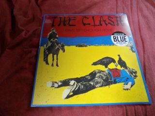 The Clash Give Em Enough Rope Rare Lp Blue Vinyl Hmv Ltd Punk