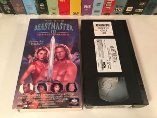 Beastmaster Iii: The Eye Of Braxus Rare Fantasy Action Vhs 1996 Marc Singer