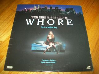 Whore Laserdisc Ld Very Rare Theresa Russell Great Film Sexy