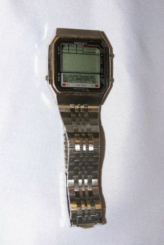 Vintage Rare Seiko D409 - 5020 Quartz Digital Watch 34x40mm 3