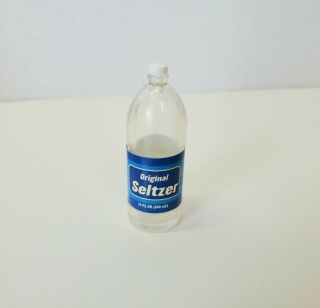 Barbie Kitchen Littles Rare Seltzer Water 2 Liter Drinks Food Pop Soda