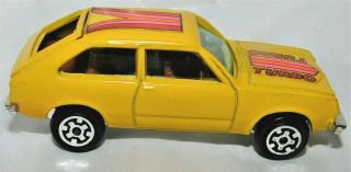 1979 Yellow Kidco Toyota Supra Celica Turbo Decal Version Hong Kong Rare