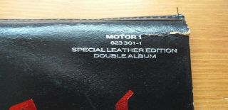 MOTORHEAD no remorse 1984 823 301 - 1 leather edition double album VINYL LP RARE. 3