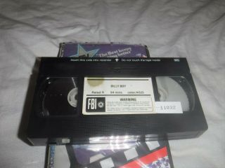 BILLYBOY BILLY BOY VHS BOXING DUANE BOBICK KIM BRADEN BEST 1983 RARE CLAMSHELL 3