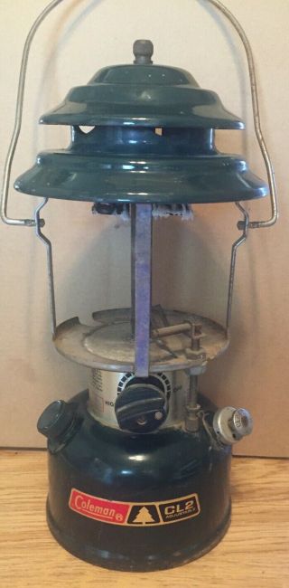 Vintage Coleman Lantern Model Cl2 3 85 No Globe