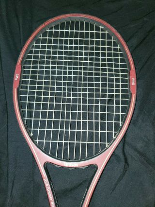 Wilson Jack Kramer Pro Staff Midsize TENNIS Racquet 4 1/2 Rare ST VINCENT AXO 3