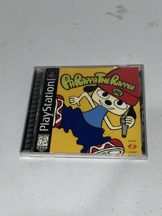 Parappa The Rapper Playstation 1 Game Ps1 Rare Complete