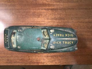 Antique Tin Litho Dick Tracy Squad Car No.  1 2