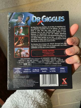 DR.  GIGGLES (1992) Blu - Ray UNCUT SLASHER Gore LE 3 - D SLIPCOVER RARE OOP 2