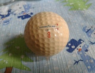 Vintage Goodyear Blimp Logo Golf Ball Rare