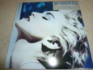 MADONNA - TRUE BLUE : South Korea vinyl LP : very rare/not promo 2