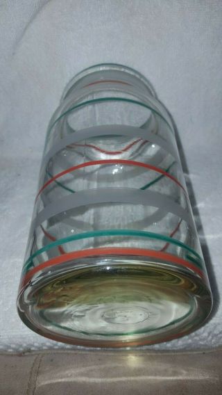 British Made Marked S Apothecary Candy Drug Store Jar With Ground Lid