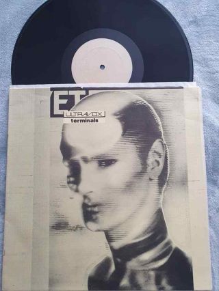 Ultravox.  Terminals.  Rare Vinyl Lp,  Midge Ure Era,  Rare Live Recording
