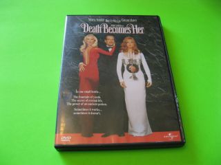 Death Becomes Her (dvd,  1998) Rare Oop Bruce Willis,  Goldie Hawn,  Meryl Streep