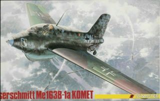 1/48 Trimaster Messerschmitt Me - 163 B - 1a Komet Rocket Powered Fighter Rare