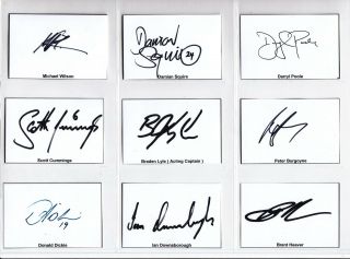 Port Adelaide 1997 Afl Rare Signed Player Sigs From Year 1