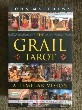The Grail Tarot Book And Deck Set,  John Matthews,  Rare & Oop