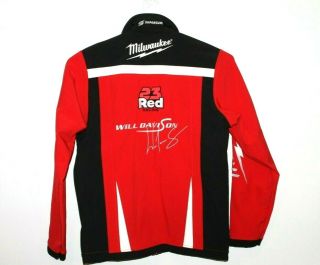 23 Red Milwaukee Racing Will Davison Rare Jacket Men ' s Medium Supercars 2