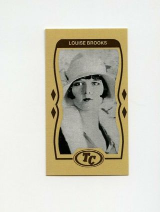 Lk.  0570 Louise Brooks Anti Tobacco No Smoking Trade Card Rare