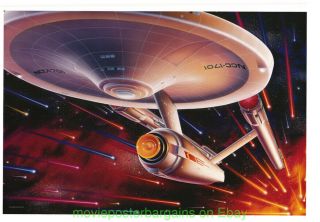 Star Trek 25th Ann.  Movie Poster One Sheet 27x40 Rare Enterprise Style