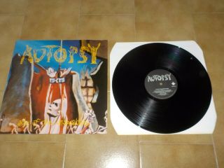 Autopsy ‎– Acts Of The Unspeakable Rare Lp 1str Press Napalm Death