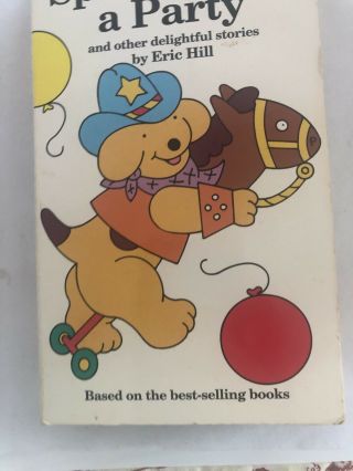 Spot Goes To A Party,  Rare,  Vhs,  Disney,  Animation,  Eric Hill Childrens Books